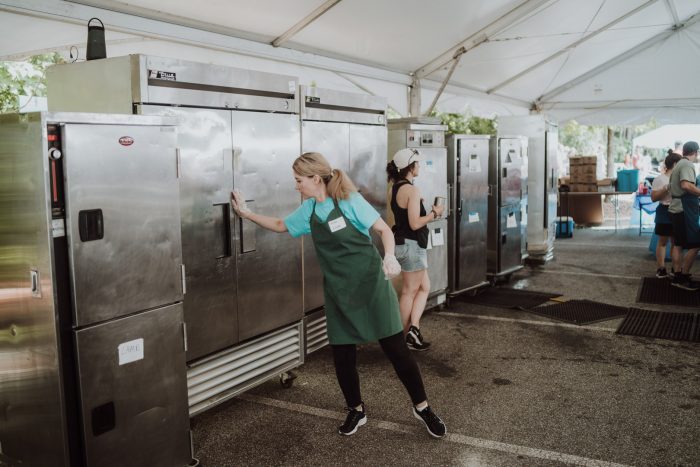 Freezer Solid Two Door, Refrigerator Solid Two Door