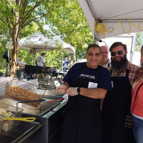 Griddle Flattop, Propane Fryer, Fiesta Tent